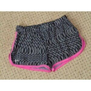 NEW Under Armour women's small (fitted) black/gray/pink shorts MSRP $65